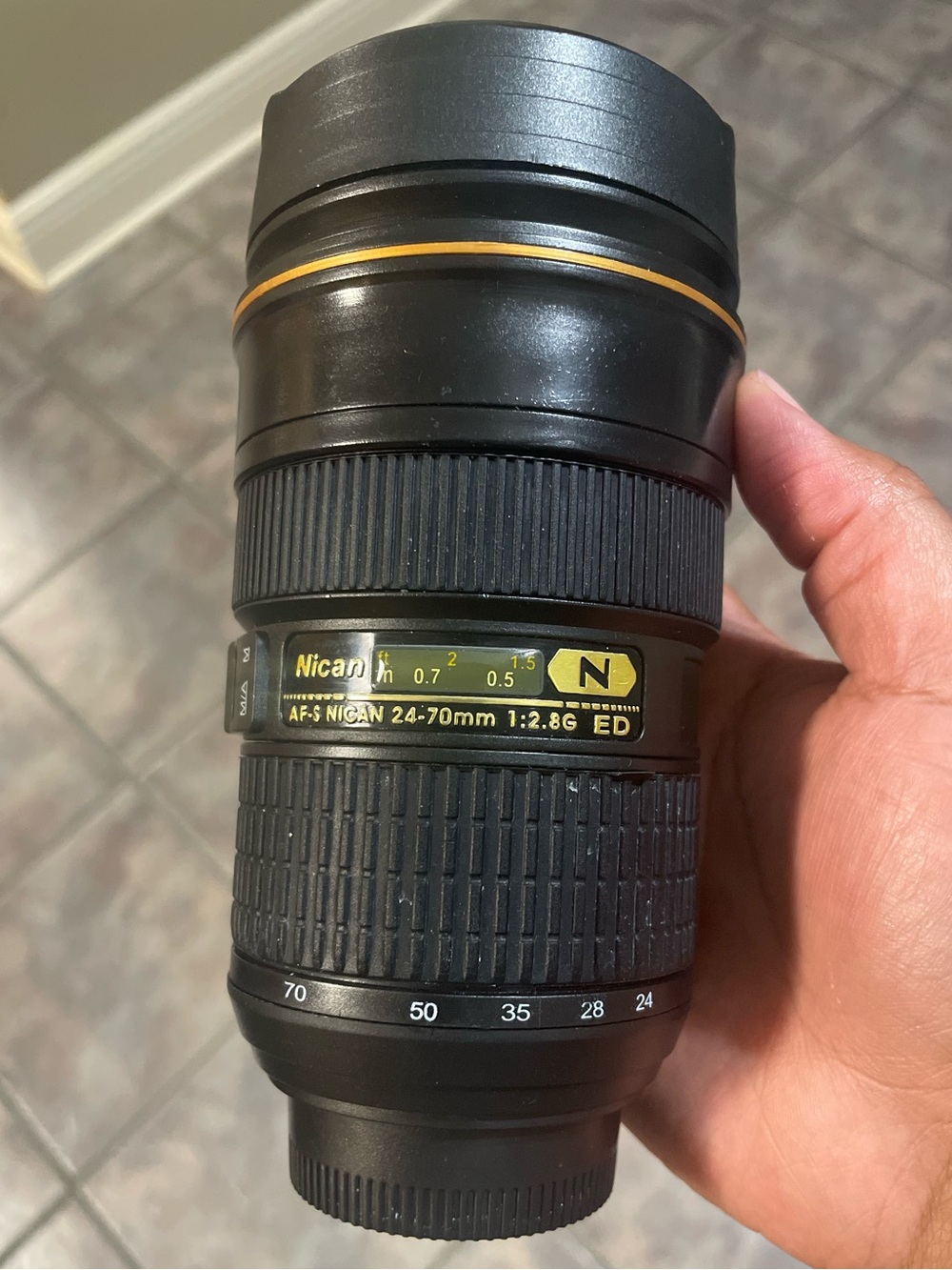 Camera Lens Travel MUG